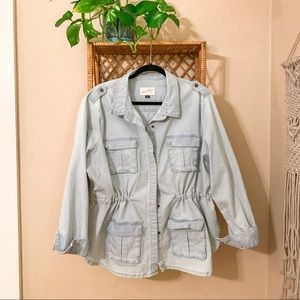 Vintage Style Utility Jacket